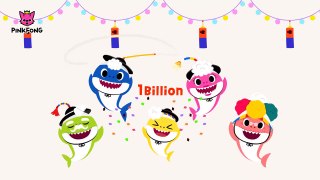Celebrating 1 Billion Views on YouTube Baby Shark Parade!