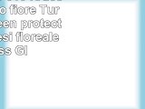 HTC Desire 310  iCues bag cromo fiore Turchese  Screen protector Compresi floreale