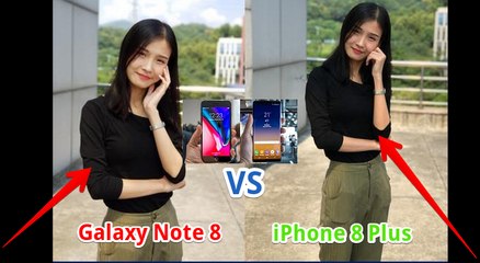 Galaxy Note 8 vs Iphone 8 Plus Camera Comparison
