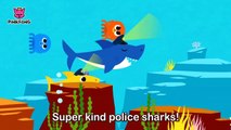 Police Sharks _ Sing Along with Baby Shark _ Pinkfong Songs for Children-