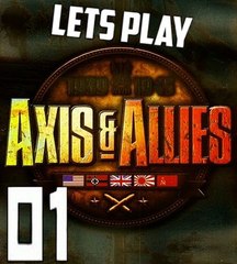 Let's Play Axis and Allies part 1: War never changes