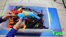 Box Of Toys - Guns Box Toys Police And Military Equipment - My Massive Nerf & Gu