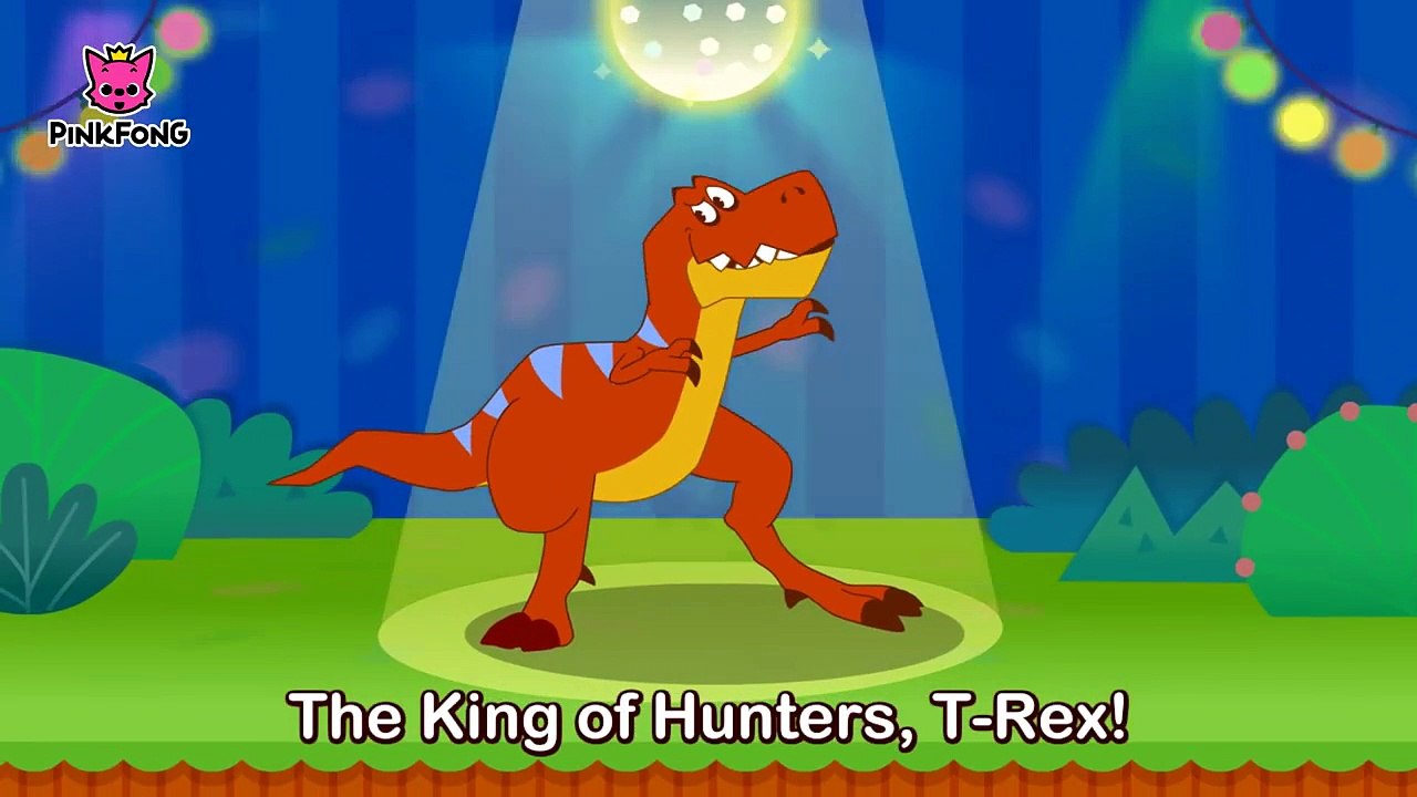 The Diary of T-Rex, the Hunter _ Dinosaur Musical _ Pinkfong Stories for Children-EgTe