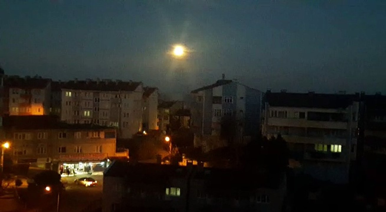 Süper ay Zonguldak'tan da izlendi...