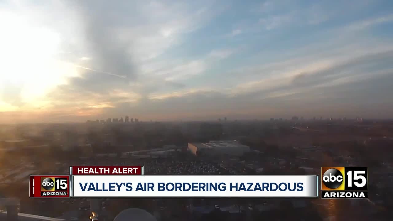 High pollution advisory extended for the Valley