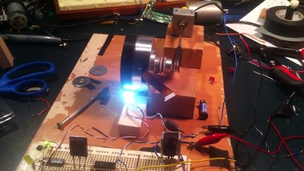 Resurrected Project - Optically Triggered Solenoid Motor