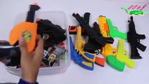Box Of Toys - Guns Box Toys Police And Military Equipment - My Massive Nerf & Gun Col