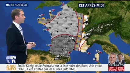 Météo: moins de vent ce mardi mais plus de pluie 