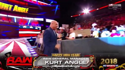 WWE RAW 1st January 2018 - Happy New Year