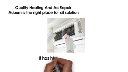 Quality Heating And Ac Repair Auburn