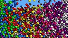 Learn Colors For Kids Children Babies with Colored Soccer Balls-lPBbQwiCItk