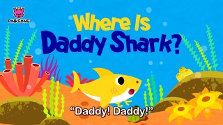 Where Is daddy Shark _ Sing along with baby sha