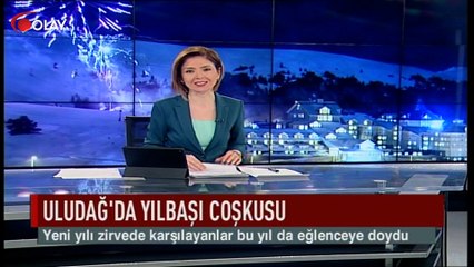 Uludağ'da yılbaşı coşkusu