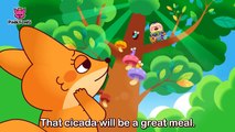 The Cicada and the Fox _ Aesop's Fables _ Pinkfong Story T