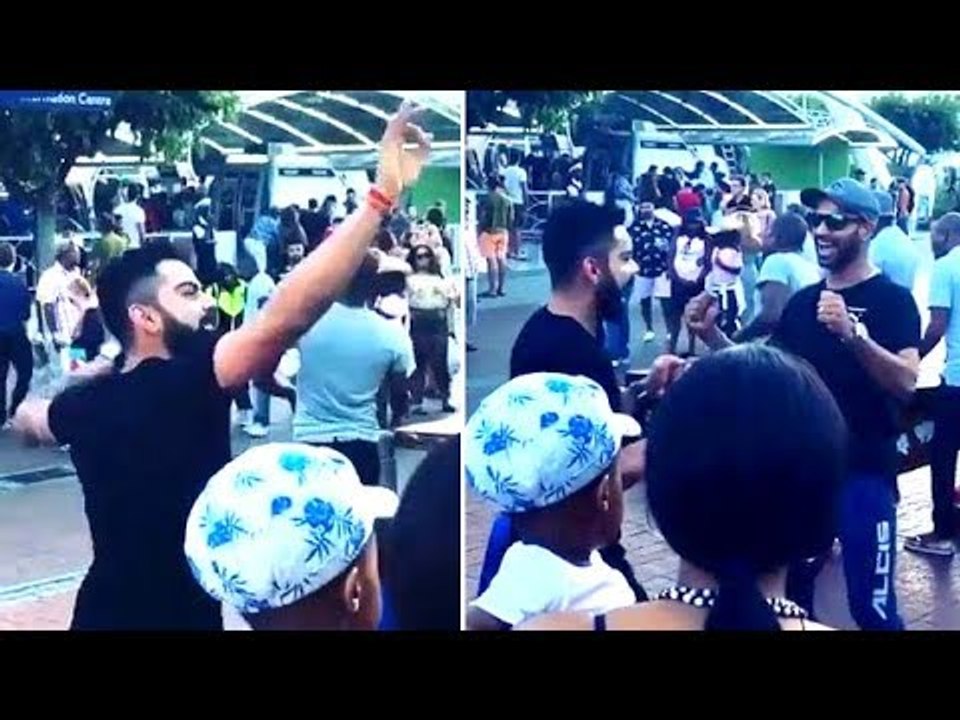Virat Kohli Dances Bhangra With Shikhar Dhawan In Cape Town, South Africa