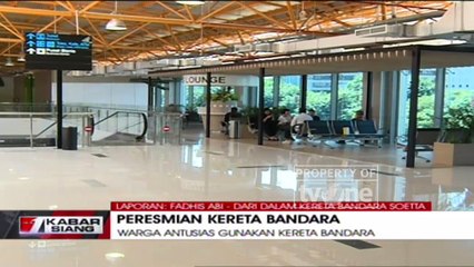 Begini Animo Masyarakat Mengenai Kereta Bandara Soekarno-Hatta
