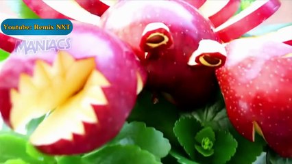 Cách trang trí nhà tết đẹp bằng trái cây 2018