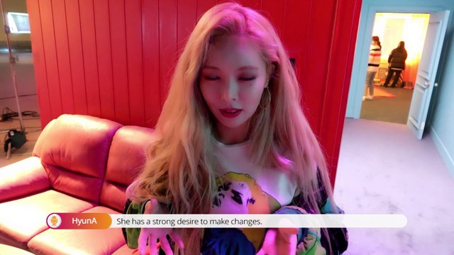 [Pops in Seoul] HyunA(현아) _ Lip & Hip(립앤힙) _ MV Shooting Sketch