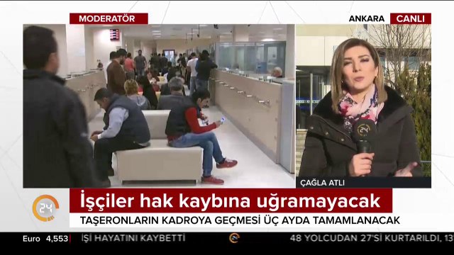 Taşeron işçiler kadroya geçiyor