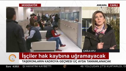 Taşeron işçiler kadroya geçiyor