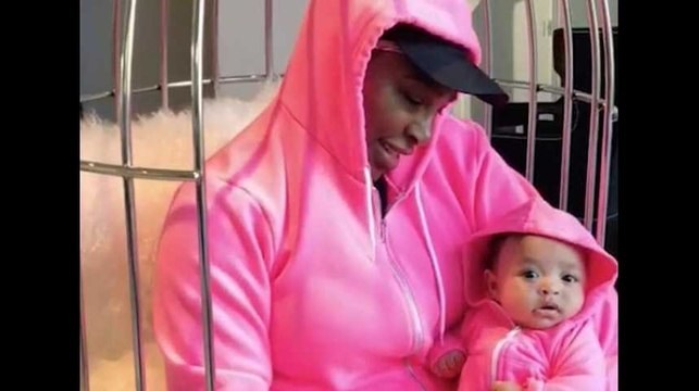 Olympia, star des vidéos de Serena Williams en 2017