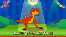 The Diary of T-Rex, the Hunter _ Dinosaur Musical _ Pinkfong Stories for Children-EgT