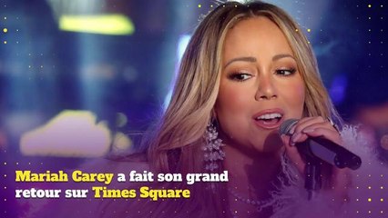 Mariah Carey a fait son grand retour sur Times Square