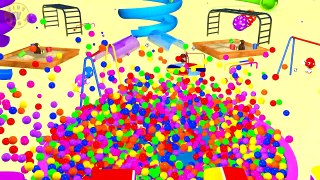 Giant 3D Slides For Children On The Mr Eggie Colorf