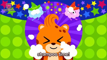 Wash My Hair _ Everybody, fun time, shampoo time! _ Healthy Habits _ Pinkfong Songs for Children-D