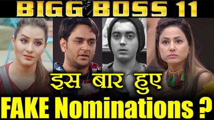 Video herunterladen: Bigg Boss 11: Shilpa Shinde, Hina Khan, Vikas Gupta & Luv Tyagi's Nominations is FAKE ? | FilmiBeat