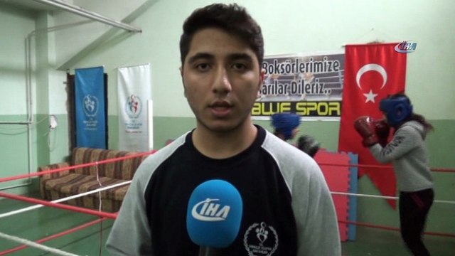 Siirtli kadın boksörler Türkiye Boks Şampiyonasına hazırlanıyor