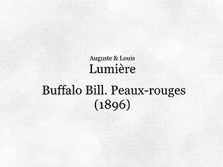 Buffalo Bill: peaux rouges (1897)