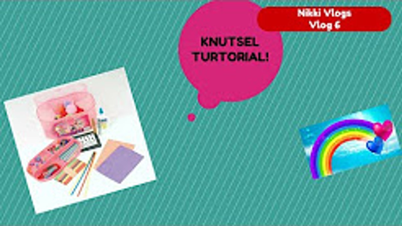 KNUTSEL TUTORIAL! #VLOG6 // Nikki Vlogs