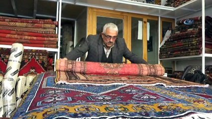 Dokuma halı devri kapandı esnaf çare arıyor