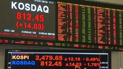 새해 첫 증시 힘찬 출발...코스닥은 '훨훨' / YTN