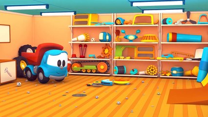 Eğitici çizgi film- Leo Junior odasını temizliyor!