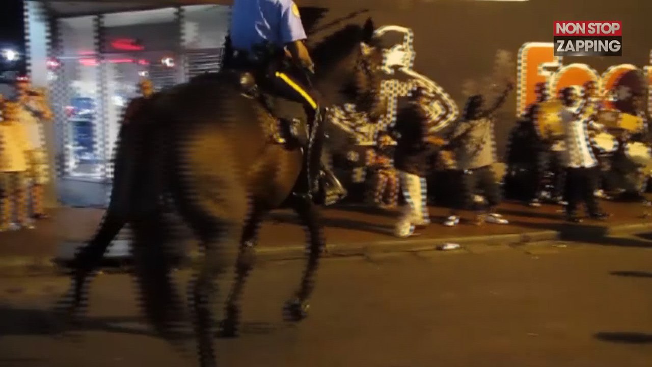 Etats-Unis : un policier et son cheval font des pas de danse (vidéo)