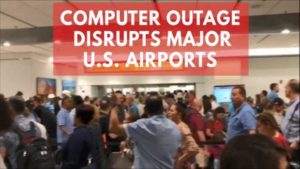 Download Video: Long queues at major US airports as immigration computers go down for 2 hours