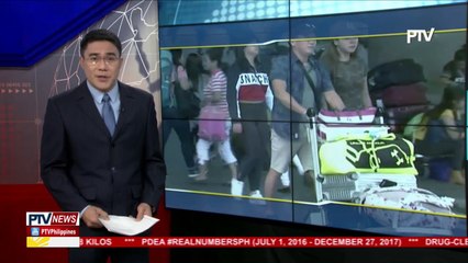 Mga bakasyunista, balik Maynila na