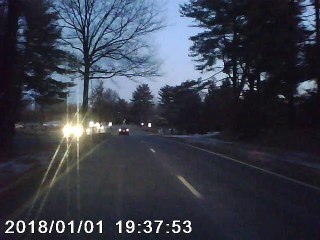 Huge Fireball Caught on Dashcam