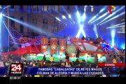 Famosas cabalgatas de Reyes Magos recorren ciudades de España