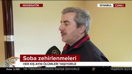 Kışın soba zehirlenmelerine dikkat!