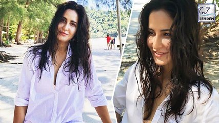 Katrina Kaifs DeGlam Look During Thailand Vacation