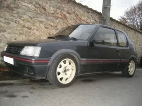 balade en 205 Mi 16s