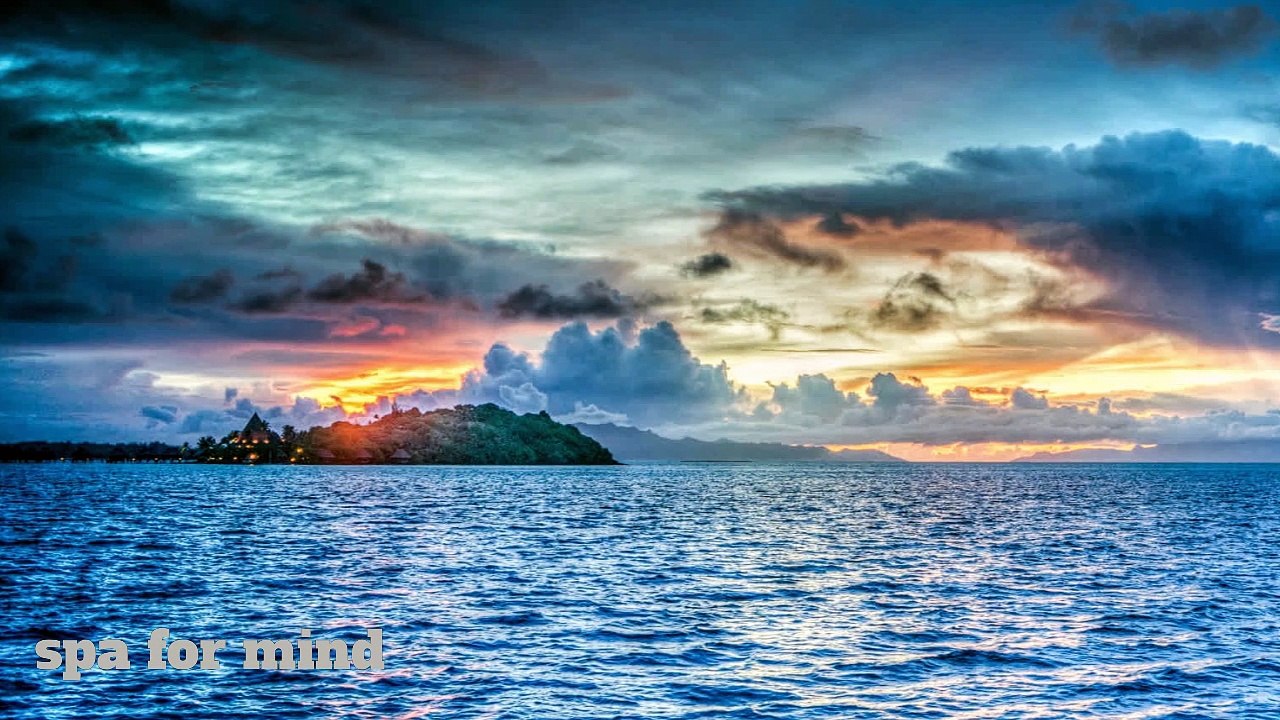 Ocean waves, video and sounds for sleep, study, meditation