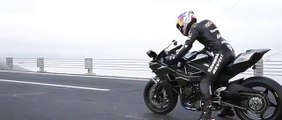 Kawasaki Ninja H3R 0-460-0 km h in 20 seconds Bike World Record