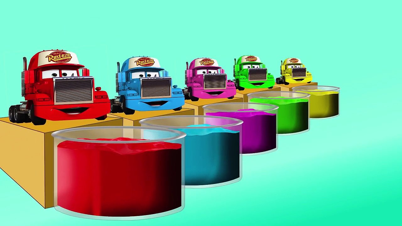 Learn Colors with Big Red Truck - Educational Videos I Toys Cars for Children with Nursery Songs
