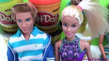 Cuộc Sống Barbie & Ken (Tập 3) Lễ Hội Halloween Hóa Trang / Play Doh Barbies custom Halloween