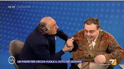 Lo storico Giannuli lascia lo studio: non è così che si discute!