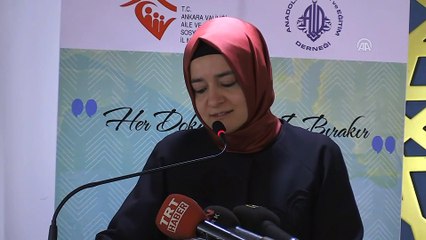 'Kızlara Değer Geleceğe Değer 2' Projesi açılış toplantısı - Bakan Kaya (2) - ANKARA